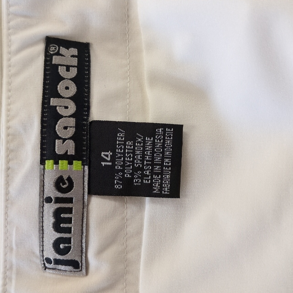 Jamie Sadock Airwear Off White Skort Size 14 - Picture 7 of 11